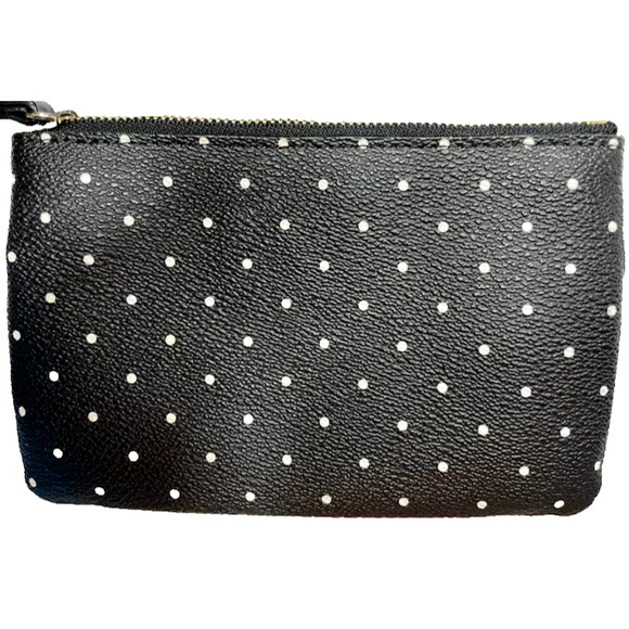 Kate Spade wristlet purse phone black white dots Easter gift mom teen girl - Picture 3 of 8